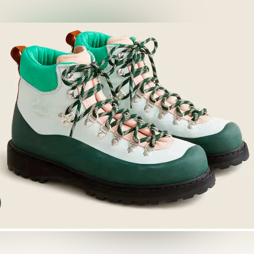 J Crew  X Diemme Roccia Vet Leather Hiking Boots